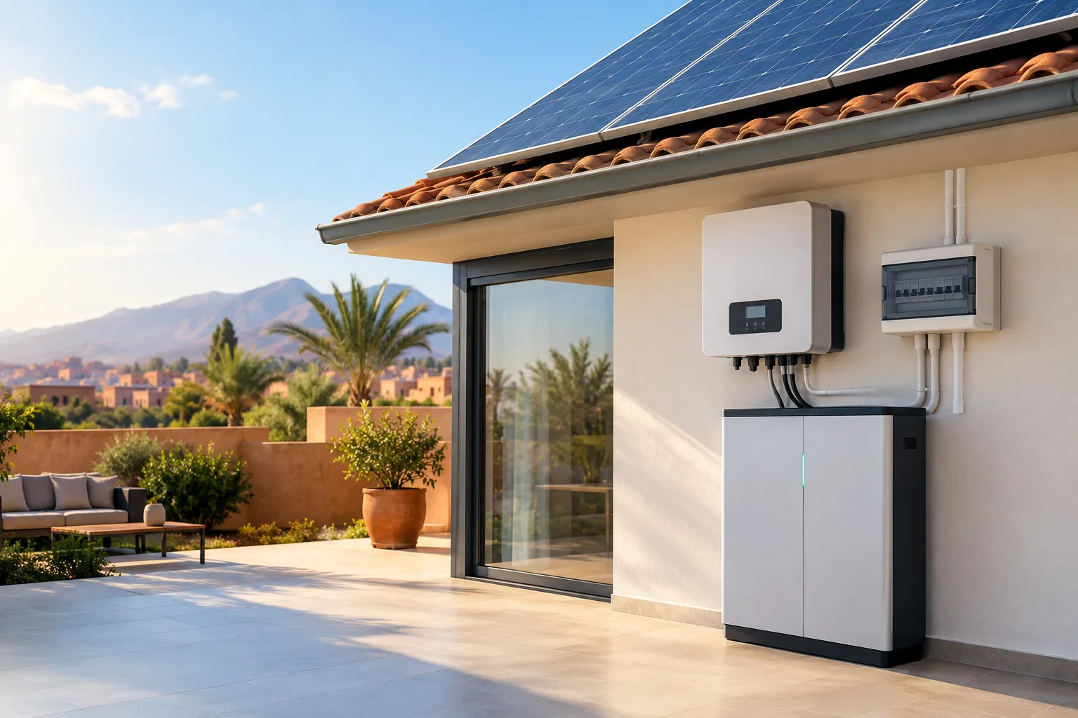 Installer une batterie solaire chez soi au Maroc : le guide complet
