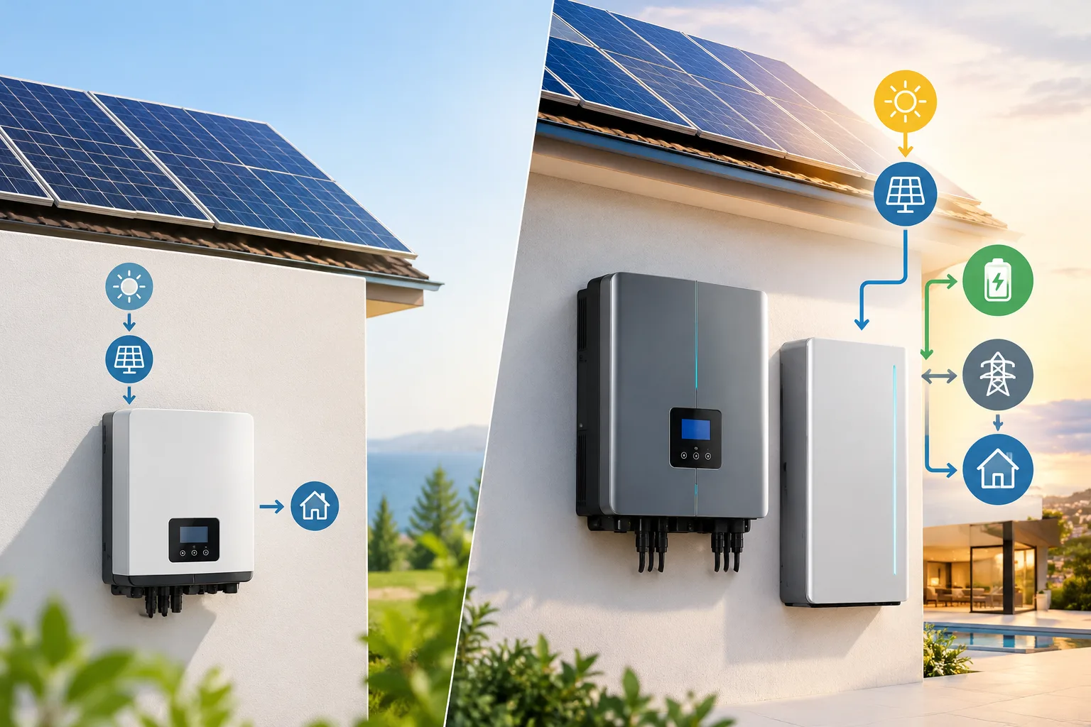 Onduleur hybride ou onduleur classique : lequel pour votre installation ?