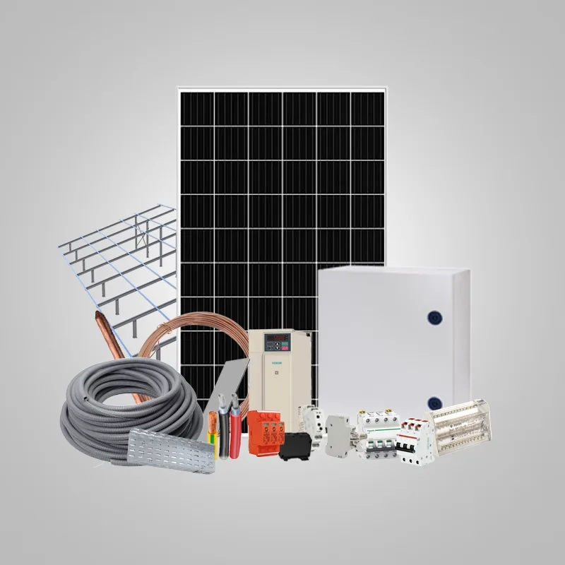 KIT SOLAIRE pour alimenter une pompe 55KW/75CV