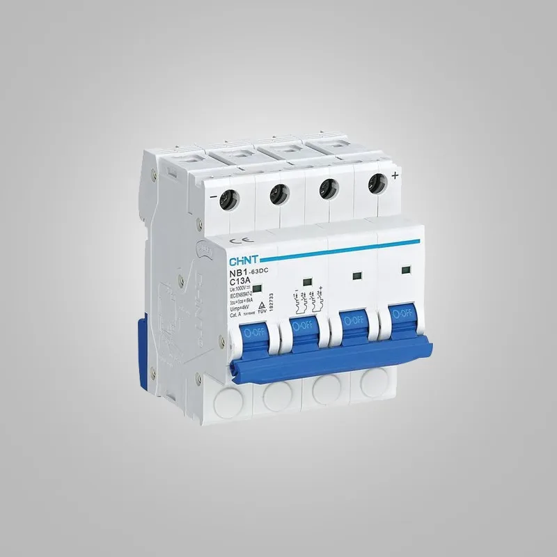 Disjoncteur DC Chnt 4P - 13A