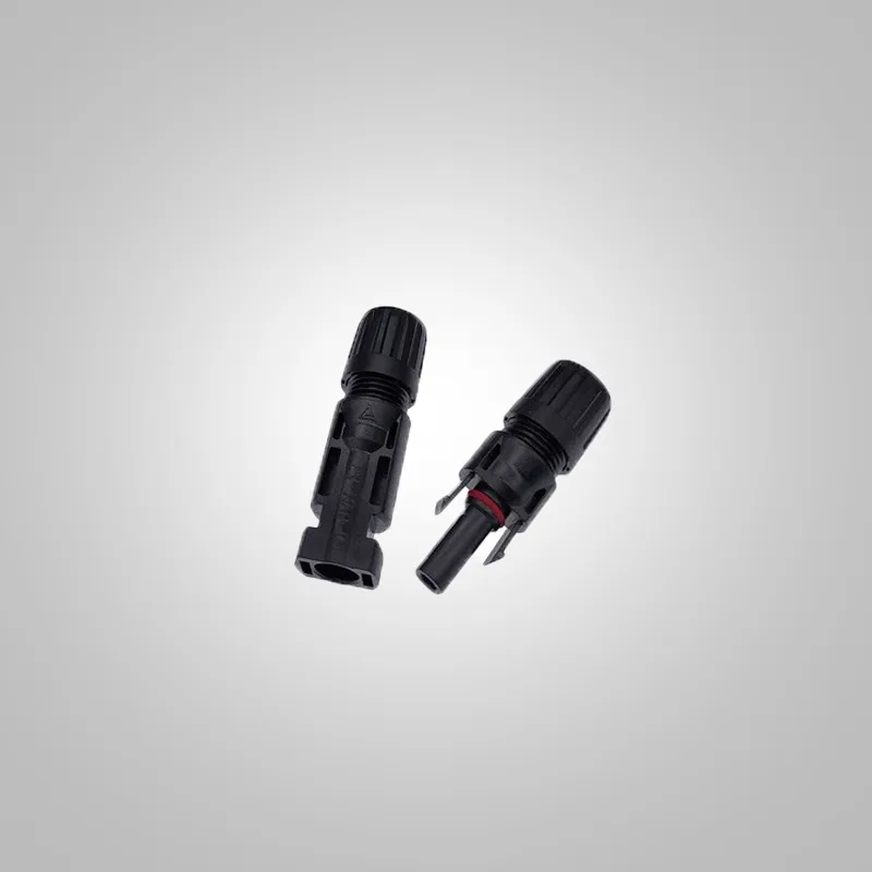 CONNECTEUR MC4 MALE-FEMELLE-TUV-1000Vdc-30A