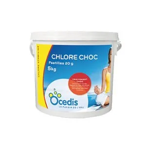 Chlore choc pastilles 20 g — Ocedis